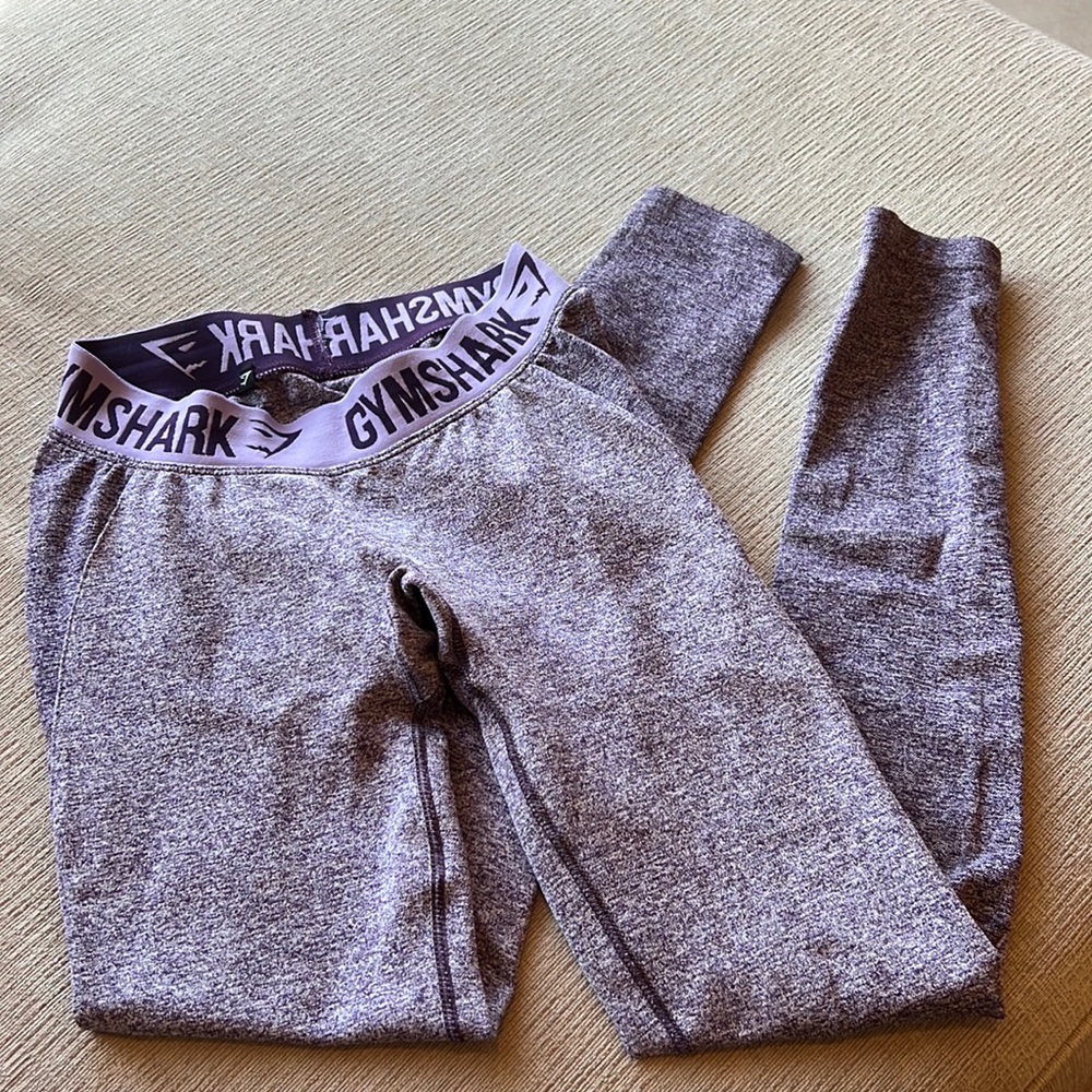 Gymshark Flex Low Rise Leggings - Purple Marl